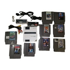 Retron 1 HD NES Gaming Console W 9 Games 2 Controllers Goonies Mario Excitebike