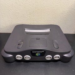 Nintendo 64 N64 Console Gaming System Only NUS-001 Black Console Only No Jumper