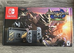 Nintendo Switch Bundle – Monster Hunter Rise Deluxe Edition Console – No Digital