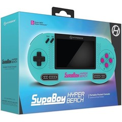 Hyperkin Supaboy Hyper Beach Portable SNES Super Nintendo Console 4.3in NTSC PAL