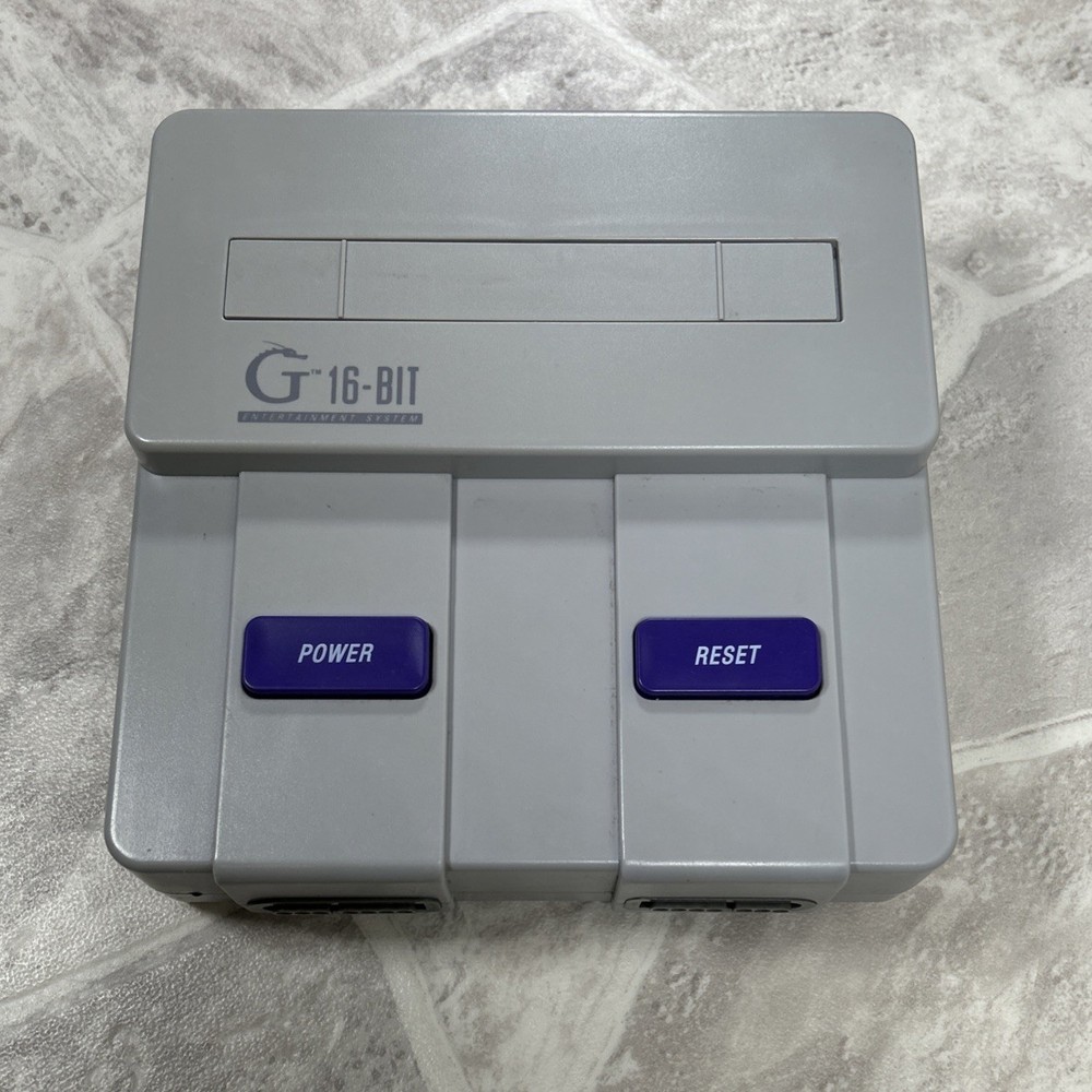 Gamerz Tek 16-Bit Entertainment System Gaming Console – Untested