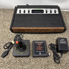 Atari CX2600 ‘Heavy Sixer’ Six Switch Console Sunnyvale RARE 2600 WORKING
