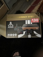Atari Flashback 12 Gold Home Console HDMI 130 Games 720p Save/Resume Rewind