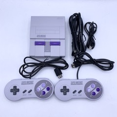 Super Nintendo SNES Mini Classic Console CLV-201 W/ 2 Controllers Cords TESTED