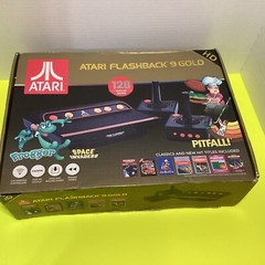 Atari Flashback 9 Gold HD Console 120 Built-in Games & Controllers Tested Works
