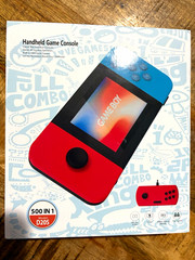 WOW D20S 500 in 1 Handheld System Red/Blue, TV Out, 720p, Region Free