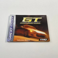 Notice Nintendo Game Boy Advance GT Advance Championship Racing EUU