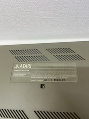Atari XE System Console only Working