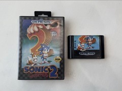 Sega Genesis 16- Bit Model Bundle w/Controller + 2 Sonic Games – Tested