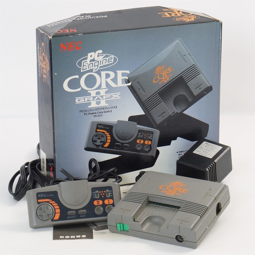 PC Engine CORE GRAFX II 2 Console System Boxed PI-TG7 Tested 29135866A
