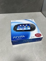 Sony PlayStation Vita PCH-1100 AB01 Crystal Black OLED 3G/Wi-Fi Japan Excellent