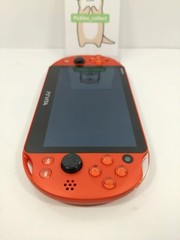 PS Vita Metallic Red Console only PCH-2000 ZA26 Wi-Fi PSV Tested 0528E