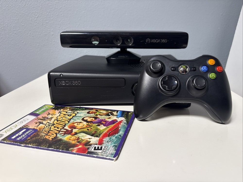 Microsoft Xbox 360 Kinect Bundle 250GB (Matte Black, Model 1439) OEM Accessories