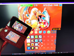 USB INBUILT CAPTURE CARD Metallic Red Original Nintendo 3DS Console REGFREE