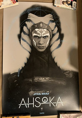 Star Wars Ahsoka Limited Edition Greg Ruth Poster Mondo Bottleneck Gallery Lucas