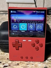 TRIMUI BRICK Handheld Retro Game Console R RED 64GB WiFi 3.2” IPS