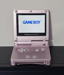 Nintendo Gameboy Advance GBA SP Pink AGS-101 Handheld Console Only *Tested! OEM