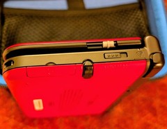 Red Nintendo 3DS XL Console Bundle Game System Adult Owned