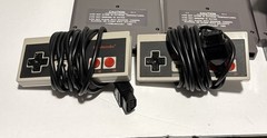 Nintendo NES Console Bundle with 8 Games, 2 Controllers – Tested & Working