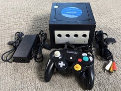 Nintendo GameCube Console Bundle Black DOL-001 – 1 OEM Controller Tested Clean