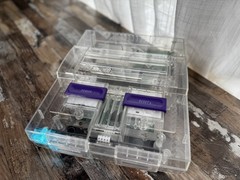 SNES SHVC-01 Voultars Edge Enhancer -Full Recap-New 7805s VR-New Shell Multi LED