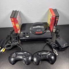 Please Read !!Sega Genesis Model 1 Console System Black OEM Original With Games