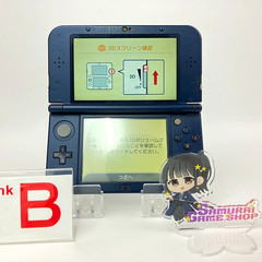 TOP IPS Nintendo new 3DS LL XL Metallic Blue Console Region Japanese Only 726