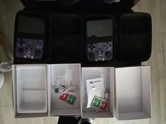 RetroSnap Retro Snap Play Handheld Game Console 128GB Clear Purple 40,000+ Games