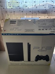 CIB Sony PlayStation 2 Slim PS2 Black SCPH-75001CB CIB W Controller 5 Games