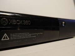 Microsoft Xbox 360 E Black Console 4GB Wi-Fi HDMi 1080p Used,Good Scratches