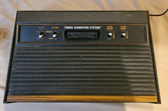 Atari 2600 Video Computer System-Console Untested-Vintage-Paddles