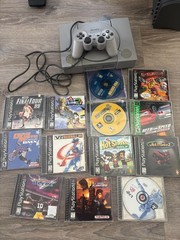 PlayStation 1 PS1 Console, Controller, and Games Bundle – Tony Hawk and more