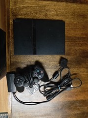 Sony PlayStation 2 Slim Launch Edition Charcoal Black Console (SCPH-75001)