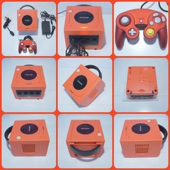Various Colors Nintendo GameCube Console DOL-001 (USA) and Controllers Reshelled