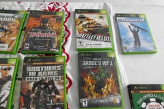 Microsoft Xbox Console with 26+ Games and 2 Controllers. One wireless