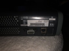 Microsoft Xbox 360 Elite Console – Black Power Console Only.