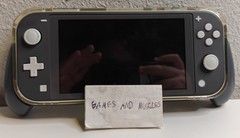 Nintendo Switch Lite Gray Bundle W/ Pokémon Violet & Accessories Tested Works