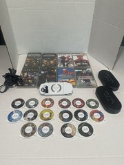 Star Wars Limited Edition Darth Vader PSP-2001 Bundle 20+ UMD’s READ, Chk Img