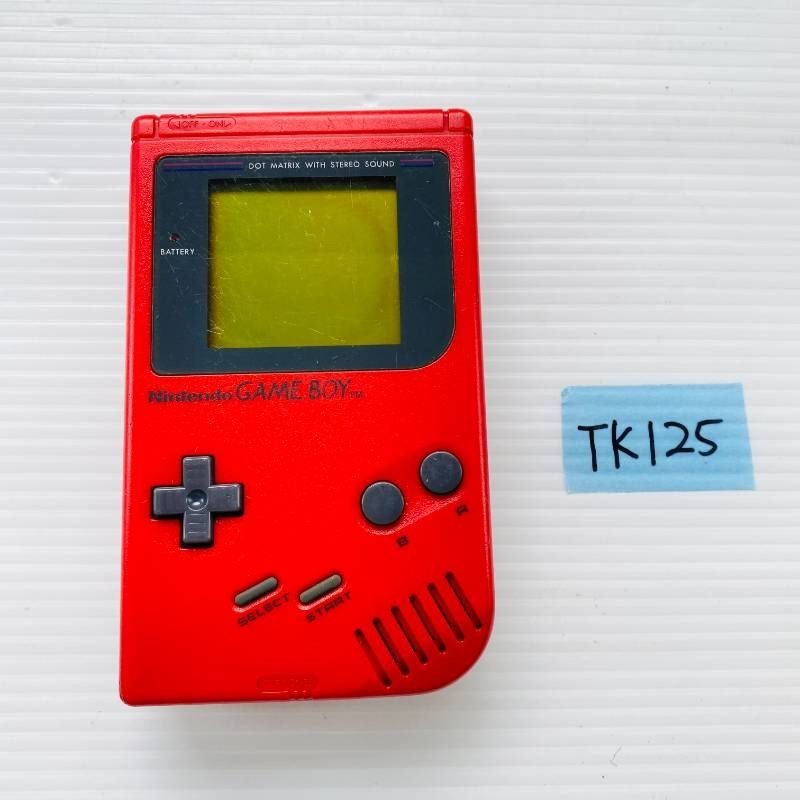 ◇TK125 Gameboy Bros Console System RED Original Classic Nintendo Japan