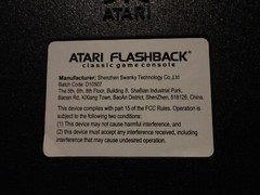 Atari Flashback Classic Game Console With 2 wireless Controllers D10507 Tested