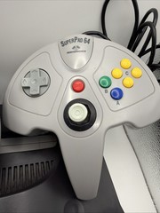 Nintendo 64 System N64 Console – Charcoal Gray W/ 2 Controllers Tested Working
