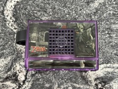 Nintendo GameCube Custom clear purple with Zelda decal