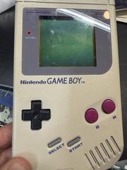 Nintendo Game Boy DMG-01 Gray Handheld Console With Boggle Works For Repair