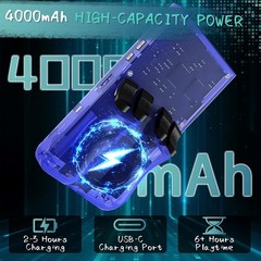 R36MAX Handheld Game Console, 40000+ Games Retro Gaming Console, 256GB TF Card