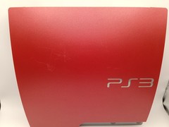 PS3 Slim Console CECH-3000B Scarlet Red 320GB Boxed PlayStation 3 Tested Working