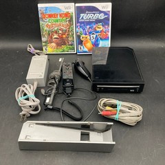 Nintendo Wii RVL-101 Complete Console Bundle with Two Games Ready To Play!