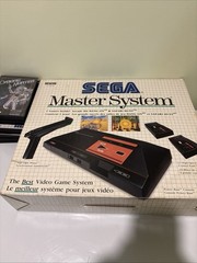 Sega Master System Console Complete in Box CIB – Tested & Works With 5 Games