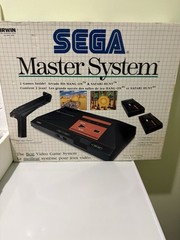 Sega Master System Console Complete in Box CIB – Tested & Works With 5 Games