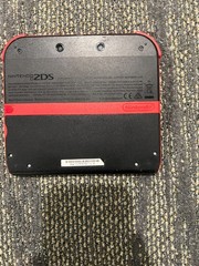 Nintendo 2DS Console Black Red Tested Working Charger