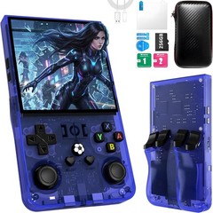 R36MAX Handheld Game Console, 40000+ Games Retro Gaming Console, 256GB TF Card